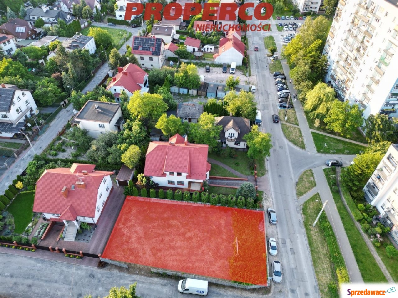 Działka o powierzchni 487 m2,...