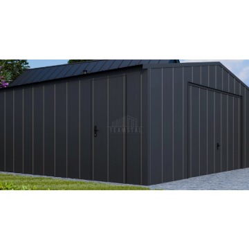 Garaż blaszany 6x6 - brama uchylna - drzwi -... - Sprzedam garaż, parking - Białystok - zdjęcie 4