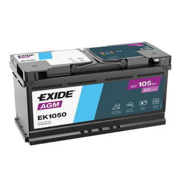 Akumulator Exide Start Stop agm 105Ah 950A EK1050... - Akumulatory - Opole - zdjęcie 1