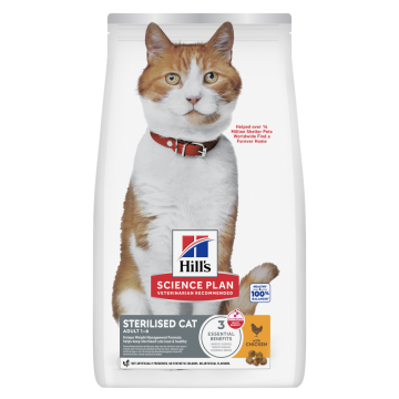 Hill's Science Plan Sterilised Cat Adult 1-6, kurczak - 2 x 15 kg