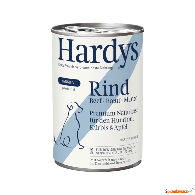 Hardys Senistive, 6 x 400 g - Wołowina - Karmy dla psów - Kwidzyn