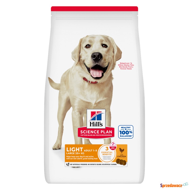 Hill's Science Plan Adult Light Large Breed, z... - Karmy dla psów - Częstochowa