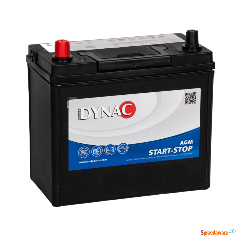 Akumulator Dynac agm 45Ah 340A...
