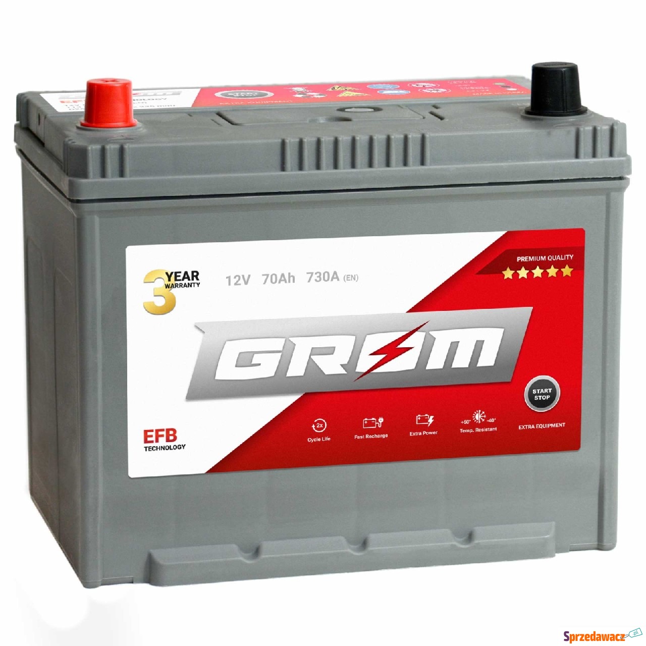 Akumulator Grom efb Start&Stop...
