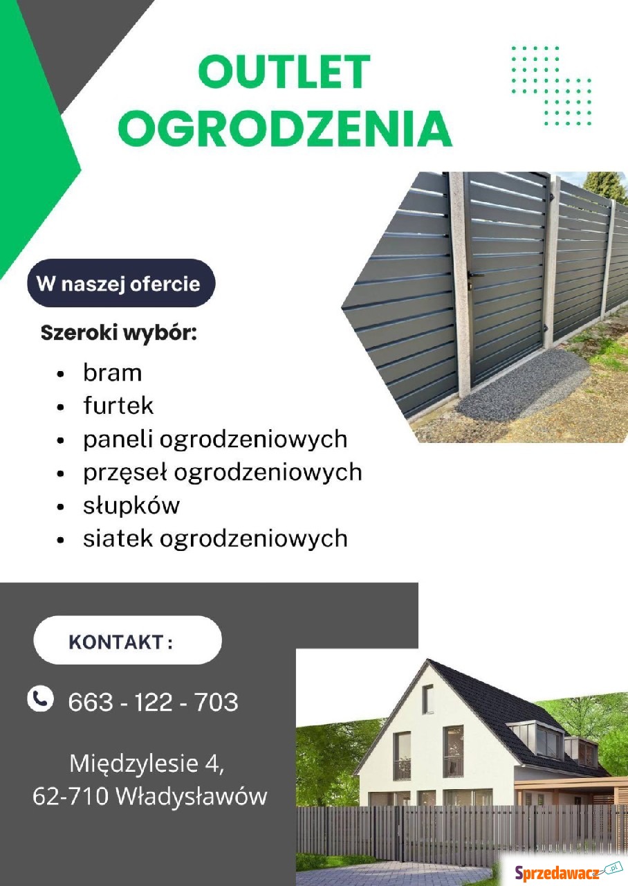 Outlet ogrodzenia , Międzylesie...