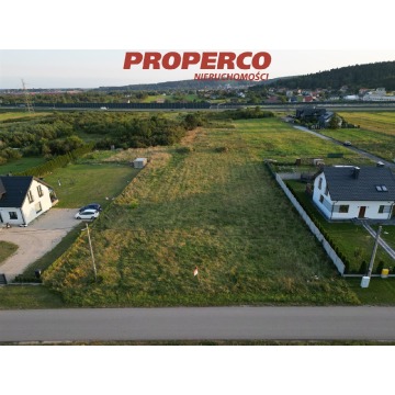 Działka Chęciny sprzedam, pow. 1038 m2  (10.4a), uzbrojona - zdjęcie 3