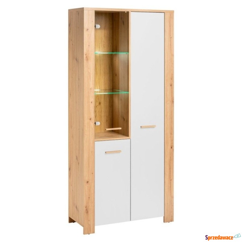 Szafa z witryną LED, Vega, 90x...
