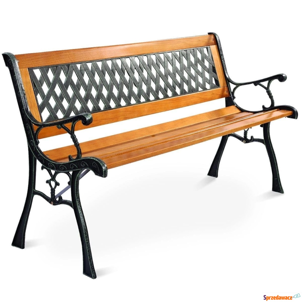Ławka ogrodowa parkowa 125 x 52...