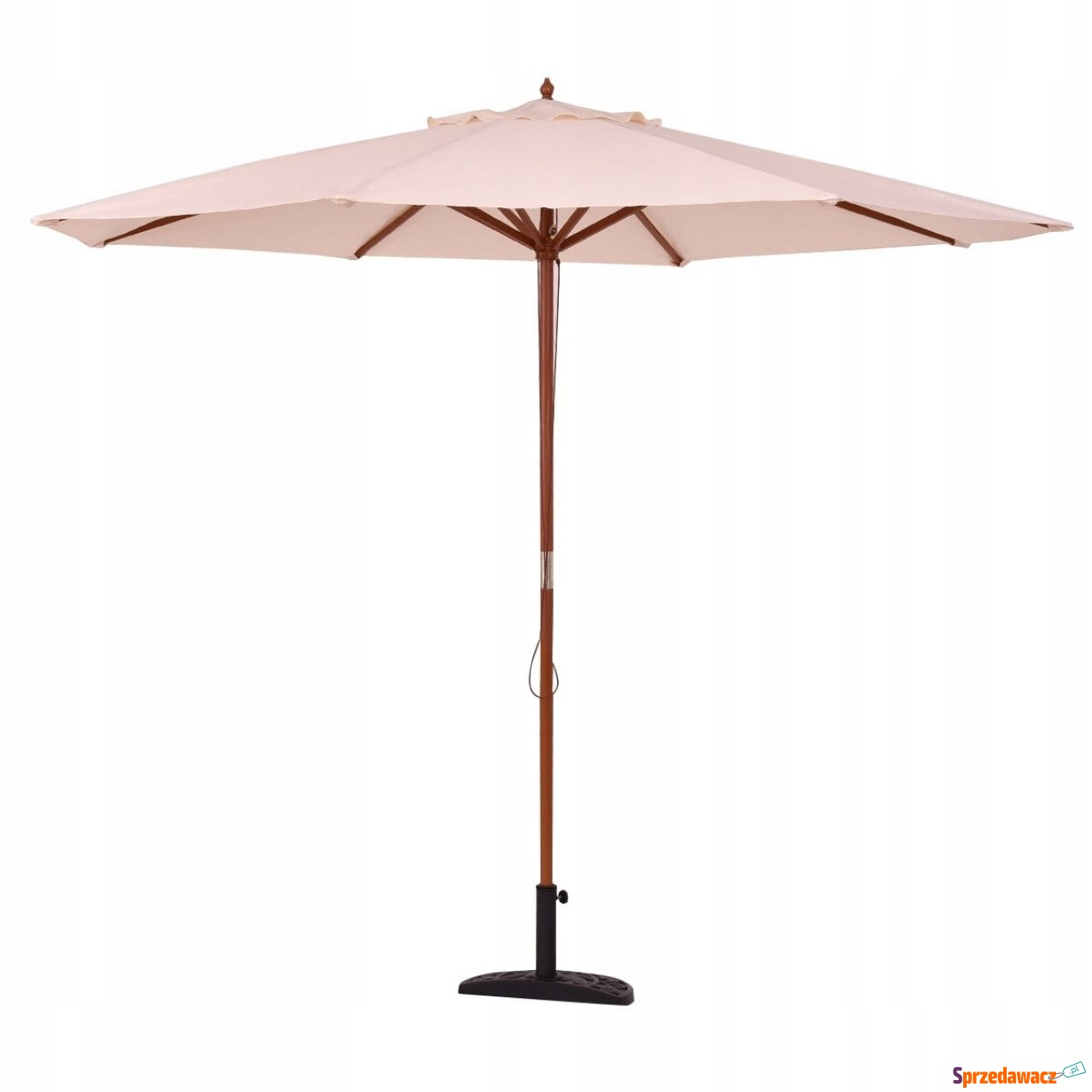 Duży składany parasol ogrodowy...
