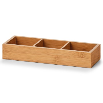 SELSEY Pudełko bambusowe Wondle organizer z przegrodami - Genesis