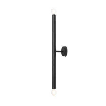 SELSEY Kinkiet ścienny Assilves 60 cm czarny - Genesis