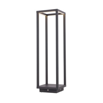 SELSEY Lampa ogrodowa Symmetry LED czarna 50 cm - Genesis