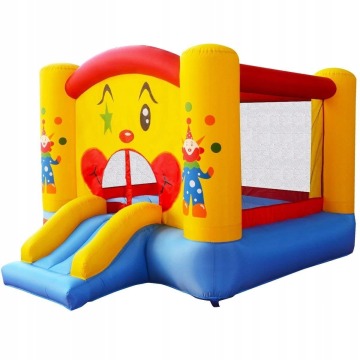 Dmuchany zamek trampolina ze zjeżdżalnią