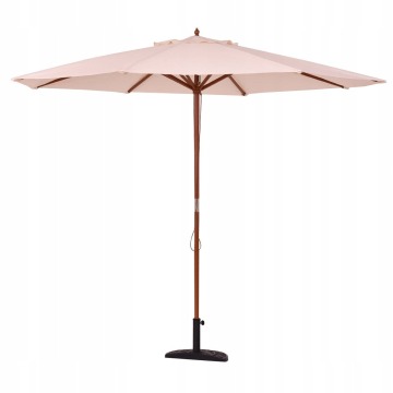 Duży składany parasol ogrodowy ośmiokątny 300 cm