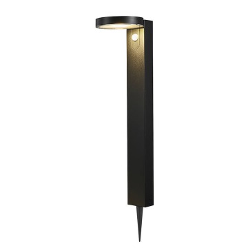 SELSEY Lampa ogrodowa solarna Rica Round z czujnikiem ruchu okrągła - Genesis