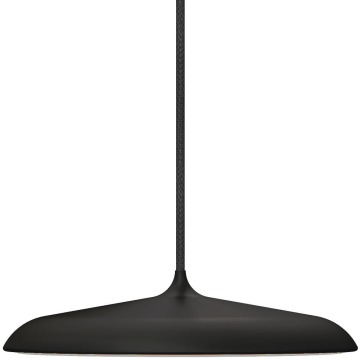 SELSEY Lampa wisząca Artist średnica 25 cm czarna - Genesis