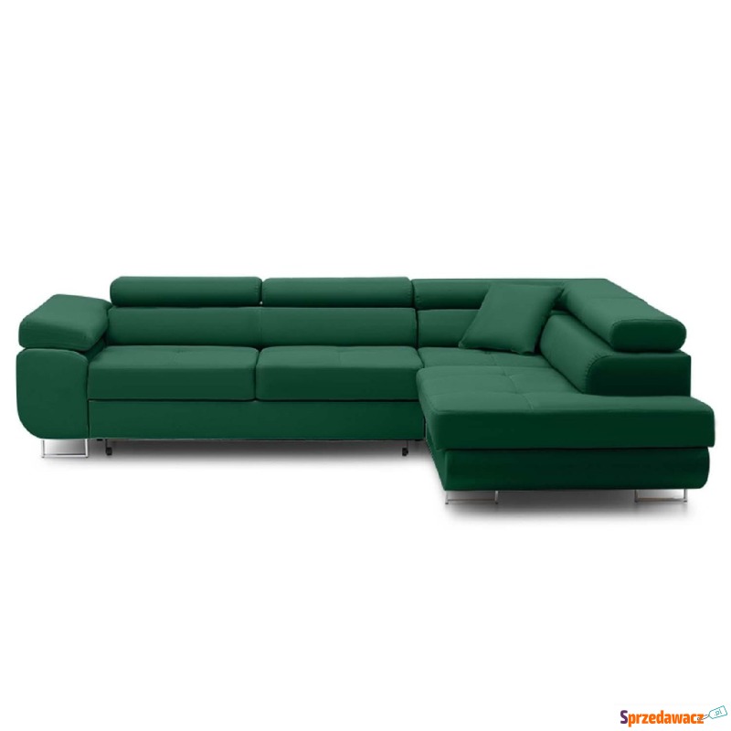 Duży narożnik, prawy, Bellezza, velvet, 270x2... - Sofy, fotele, komplety... - Bługowo