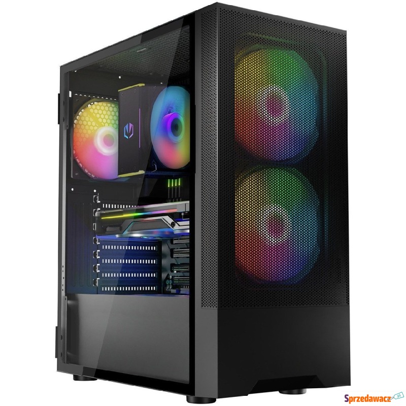 Komputer Vist Ryzen 5 5500 RTX 5060 32GB 1TB SSD... - Komputery stacjonarne - Kielce