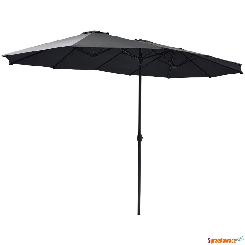 Podwójny parasol ogrodowy na taras 460 cm - Parasole, markizy, żagle - Biała Podlaska