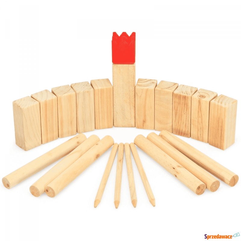 Zestaw do gry w Kubb - Gra podwórkowa dla całej... - Pozostałe zabawki - Rzeszów