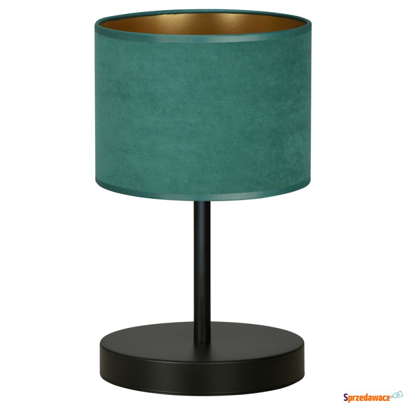SELSEY Lampka nocna Hellid średnica 18 cm zielona... - Lampy stołowe - Dębica