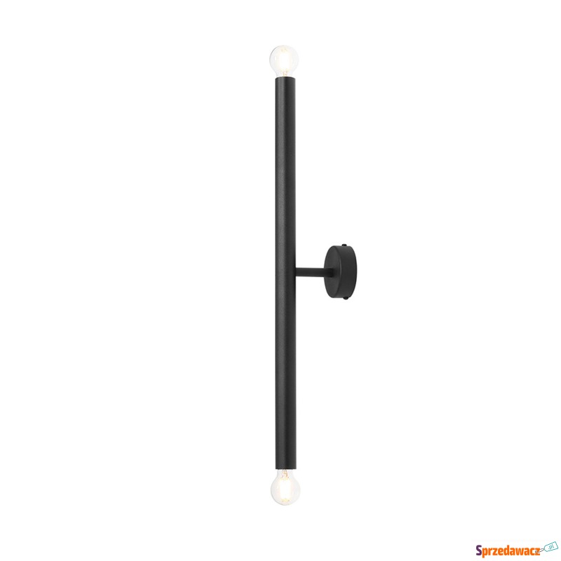 SELSEY Kinkiet ścienny Assilves 60 cm czarny -... - Kinkiety - Wałbrzych