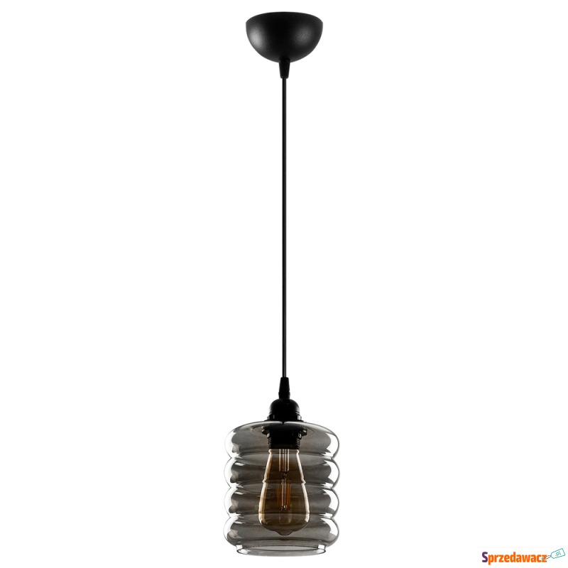 SELSEY Lampa sufitowa Communis szklana średnica... - Lampy wiszące, żyrandole - Toruń