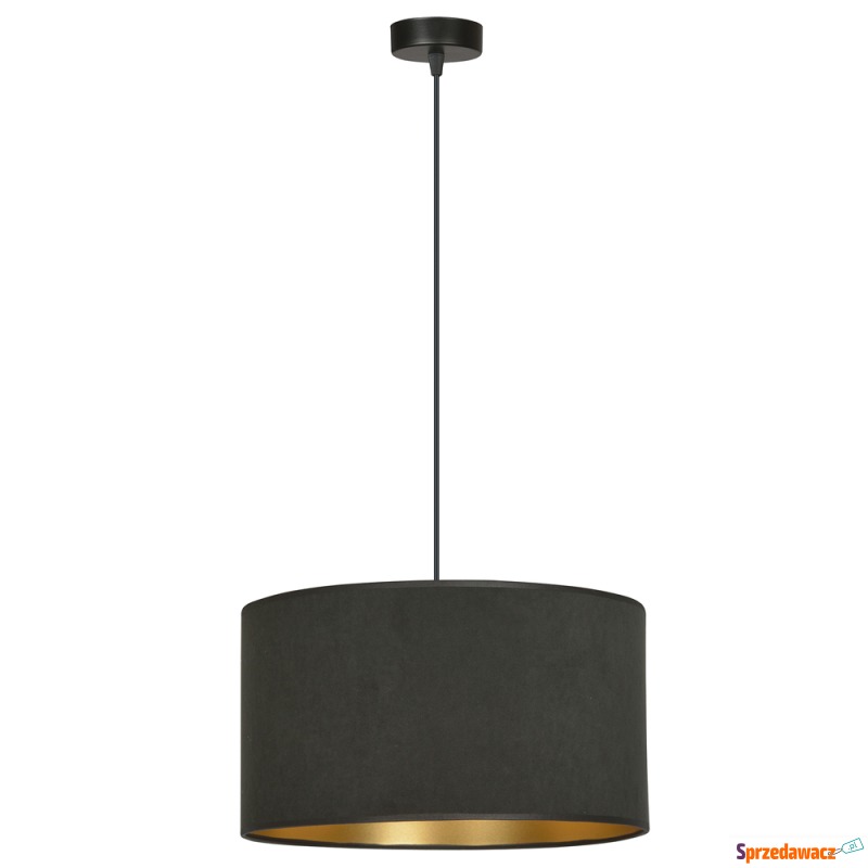 SELSEY Lampa wisząca Hellid średnica 35 cm cz... - Lampy wiszące, żyrandole - Starachowice