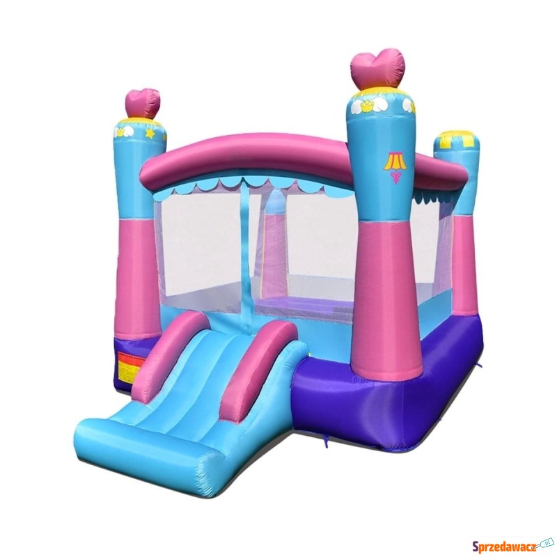 Dmuchany zamek trampolina dla dzieci ze zjeżd... - Zabawa w dom - Kutno