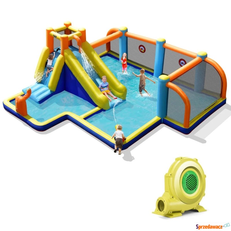 Dmuchany plac zabaw dla dzieci 465 x 500 x 200... - Zabawa w dom - Piaseczno