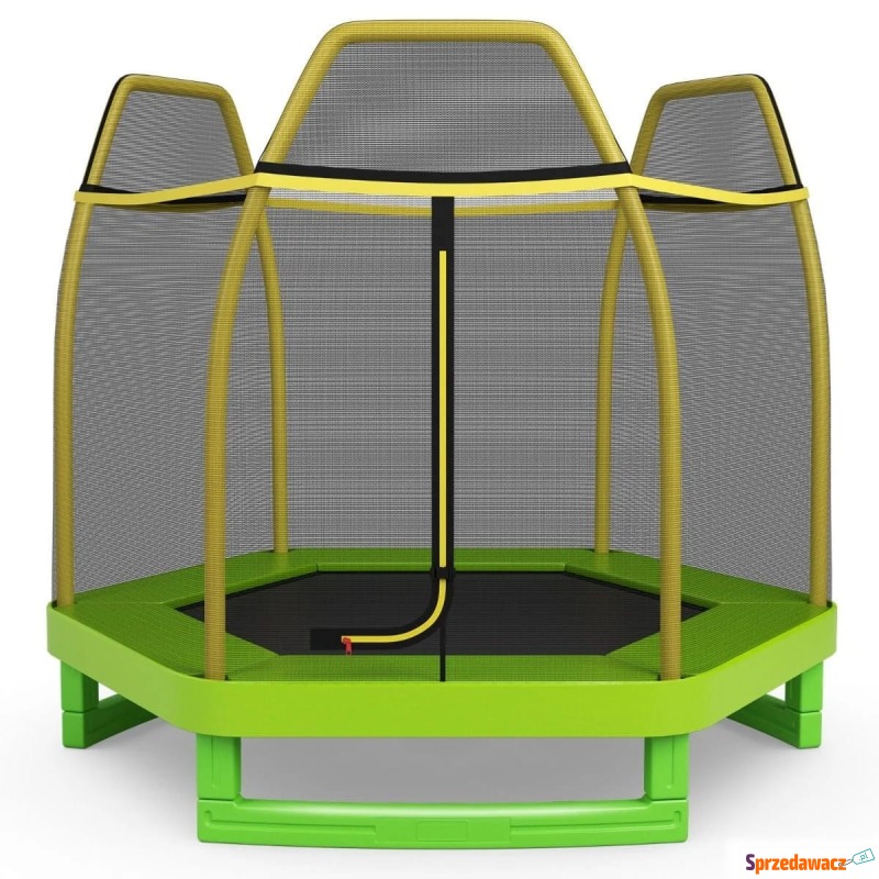 Trampolina dla dzieci z siatką bezpieczeństwa - Trampoliny ogrodowe - Gliwice