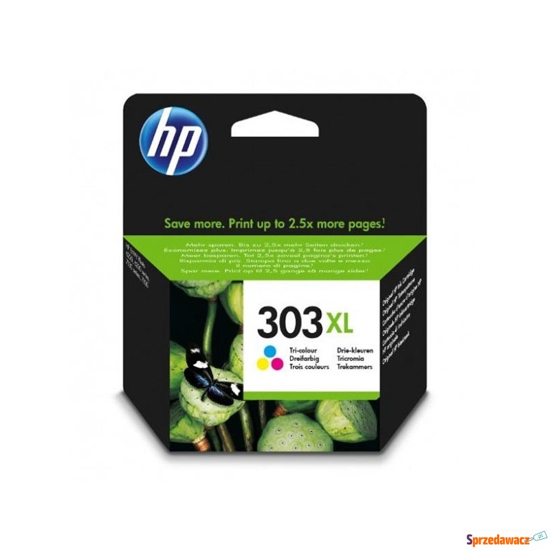 HP oryginalny ink T6N03AE, HP 303XL, color, 415s,... - Tusze, tonery - Zielona Góra