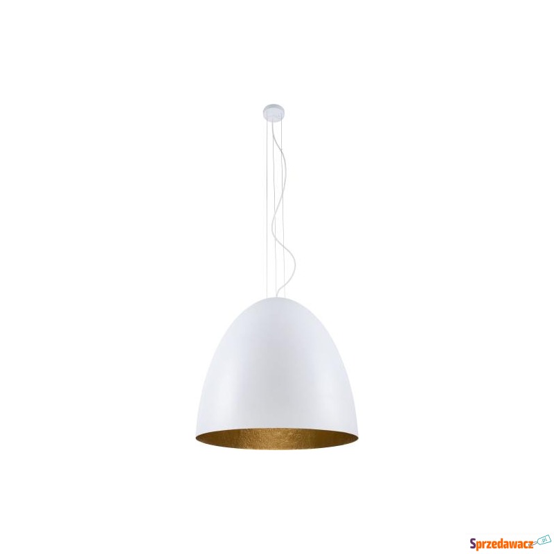 LAMPA WISZĄCA EGG XL 75CM BIAŁ...