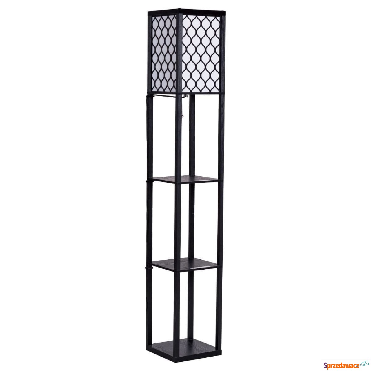 Nowoczesna lampa z regałem 160...
