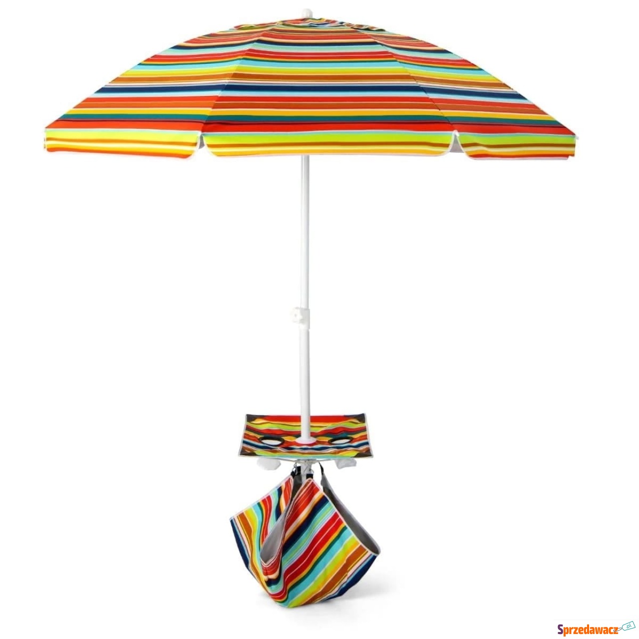 Parasol plażowy ze stolikiem 176...