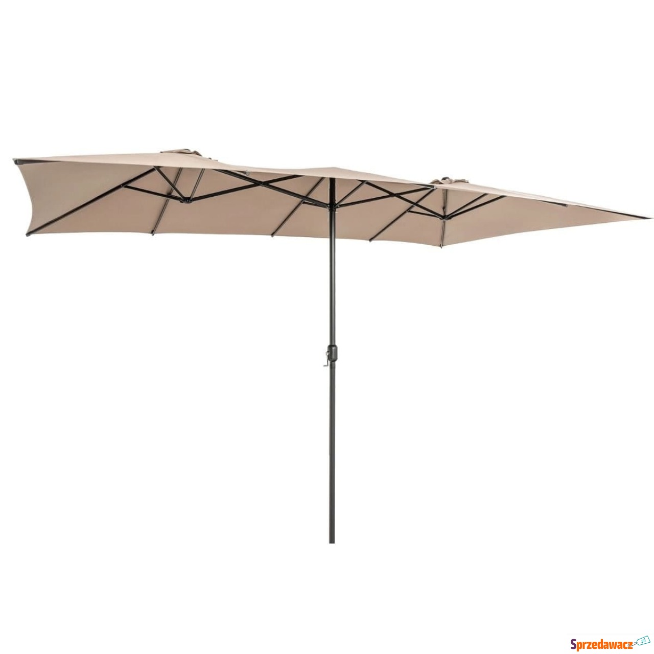Dwustronny parasol ogrodowy z...
