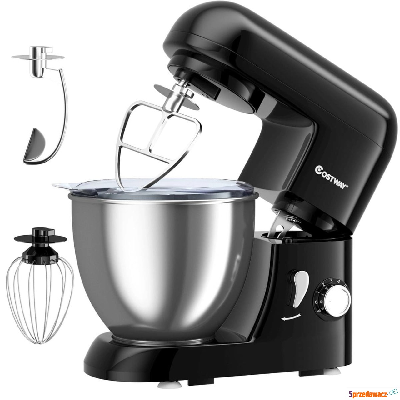 Robot kuchenny z misą 4l czarny
