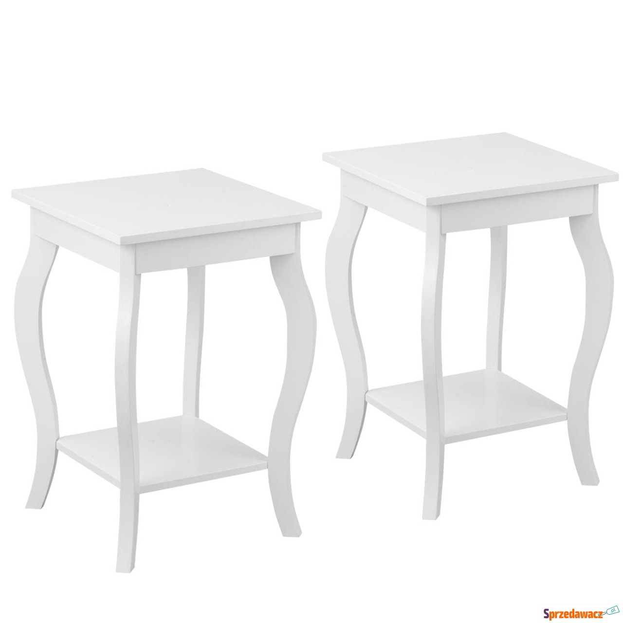 Zestaw 2 eleganckich drewnianych...