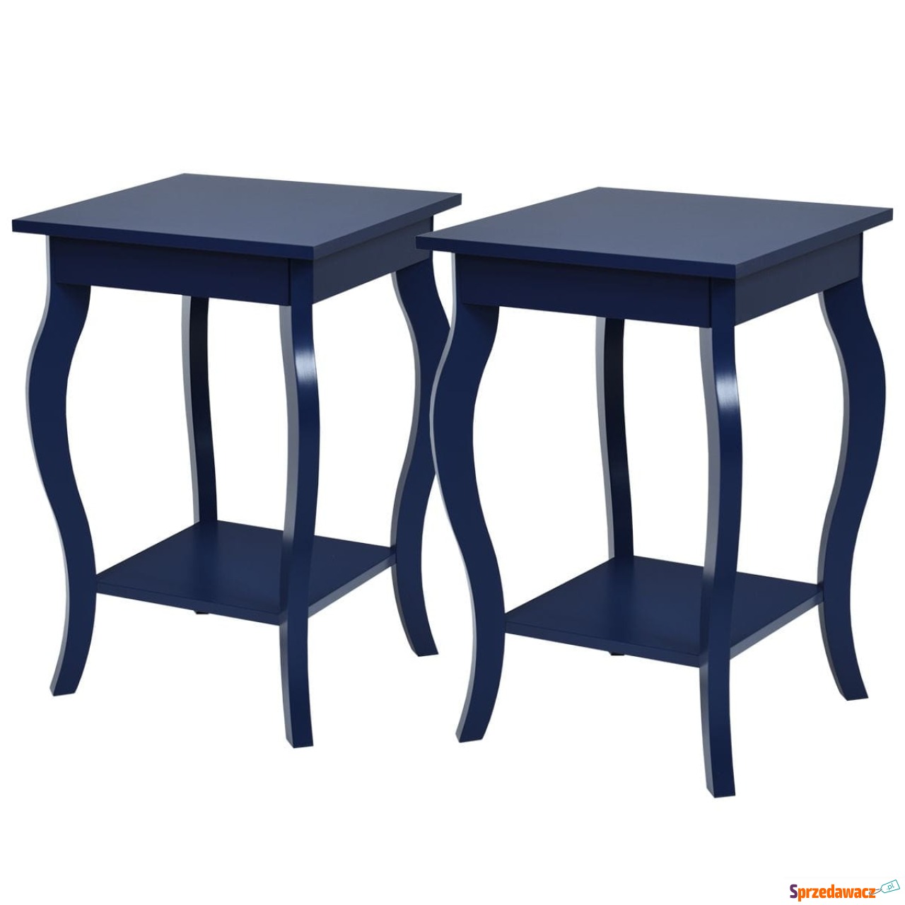 Zestaw 2 eleganckich drewnianych...