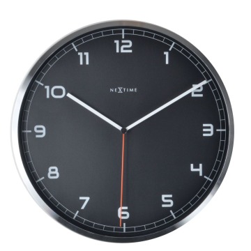 SELSEY Zegar ścienny Company 35 cm czarny - Genesis