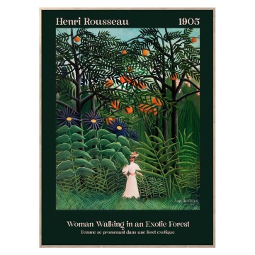 SELSEY Obraz w ramie Exotic Forest 70x50 cm - Genesis