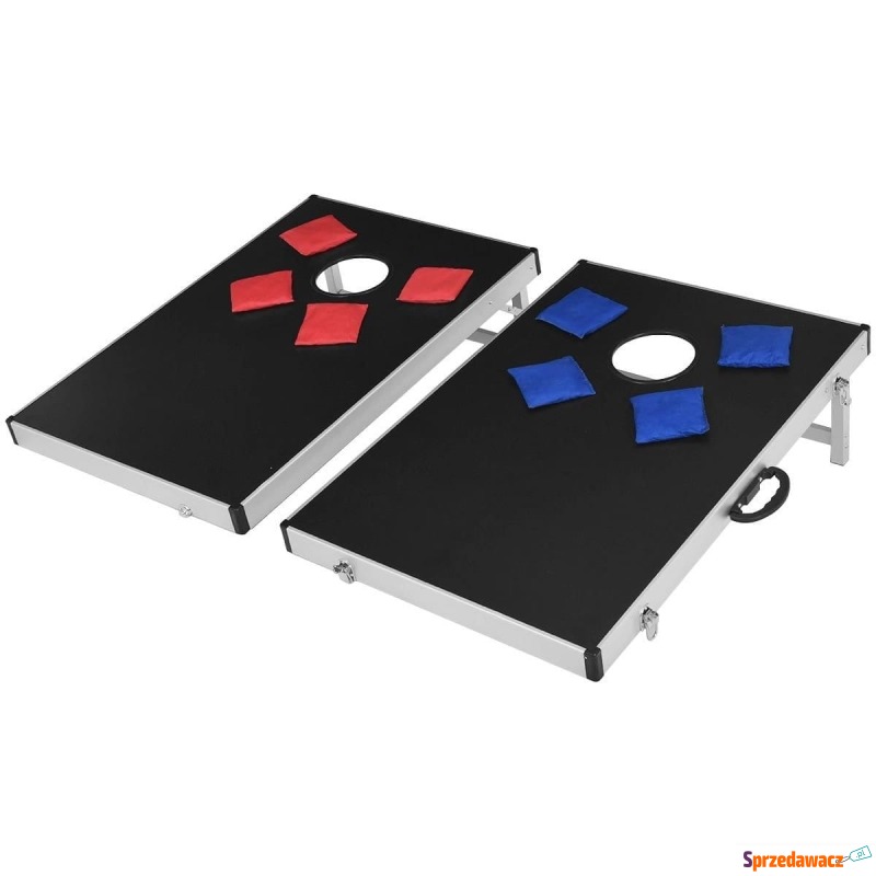 Składane tablice do gry Cornhole z workami do... - Pozostałe zabawki - Katowice