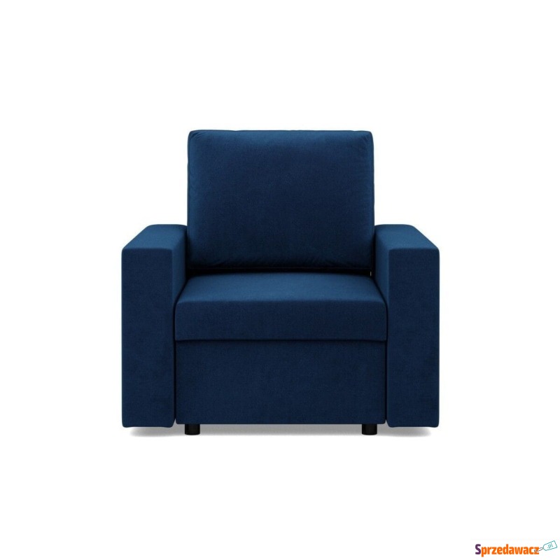 Fotel wypoczynkowy, prosty, BLOM, velvet, 83x92x92... - Sofy, fotele, komplety... - Konin