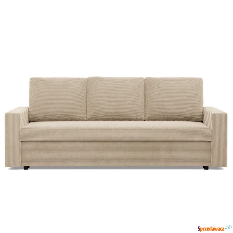 Kanapa 3 osobowa, BLOM, sztruks, 220x92x92 cm,... - Sofy, fotele, komplety... - Kalisz