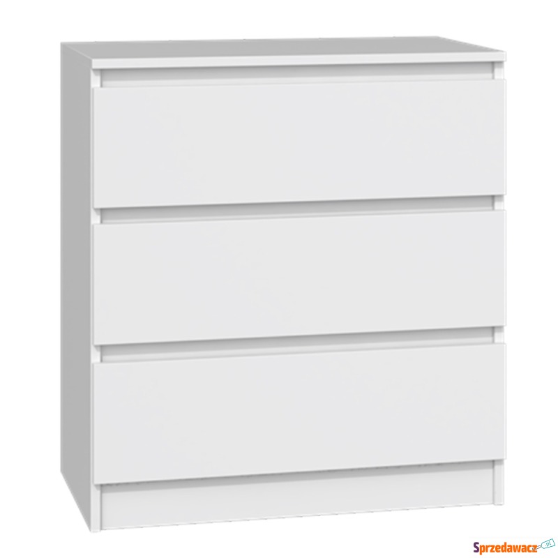 SELSEY Komoda Malwa z trzema szufladami 70 cm... - Komody - Kraków