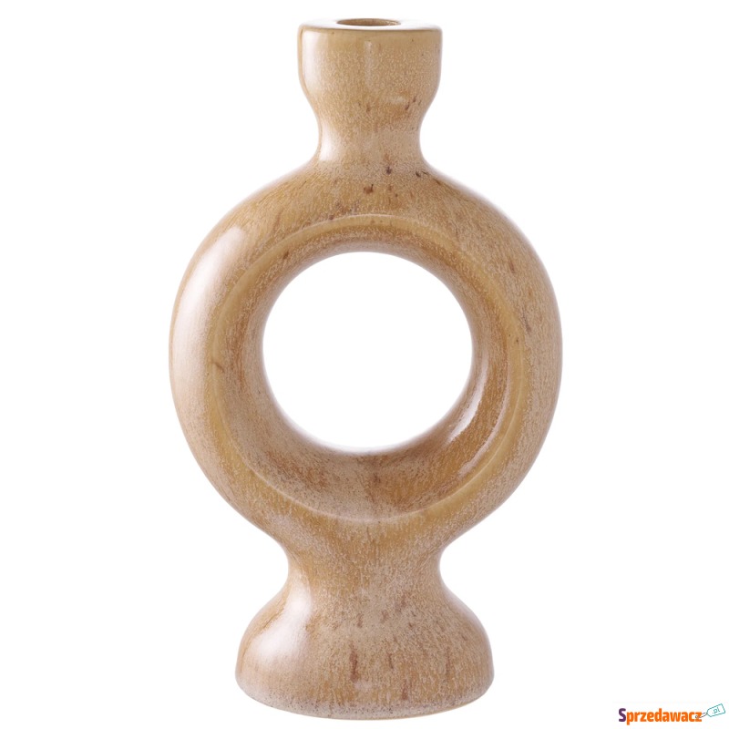SELSEY Świecznik Codeted ceramiczny 23,4 cm b... - Świeczki, świeczniki - Warszawa