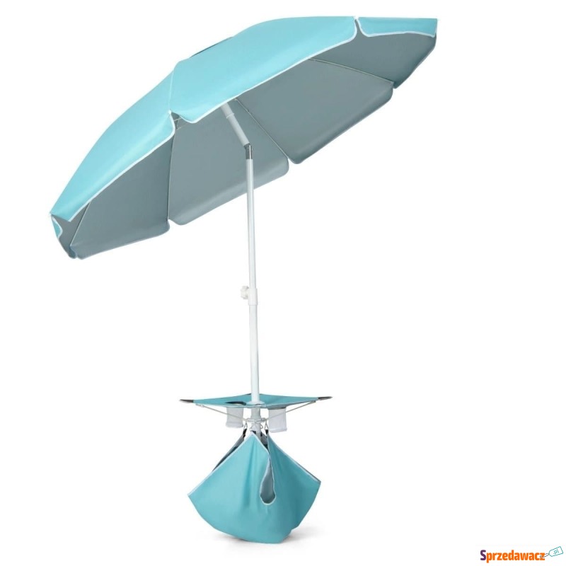 Parasol plażowy ze stolikiem 176 x 196 - Parasole, markizy, żagle - Katowice