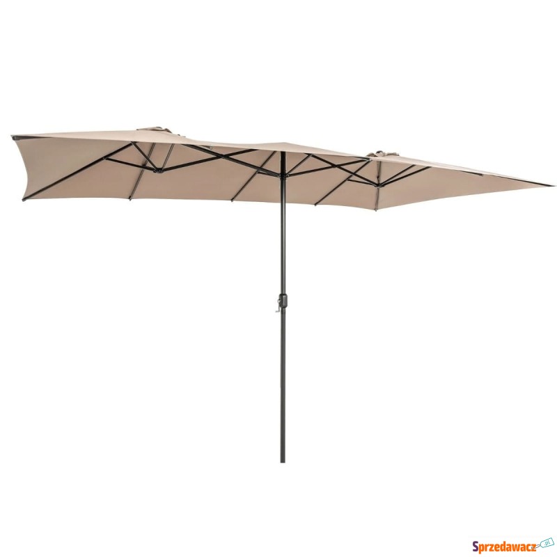 Dwustronny parasol ogrodowy z wentylowanym dachem... - Parasole, markizy, żagle - Szczecin