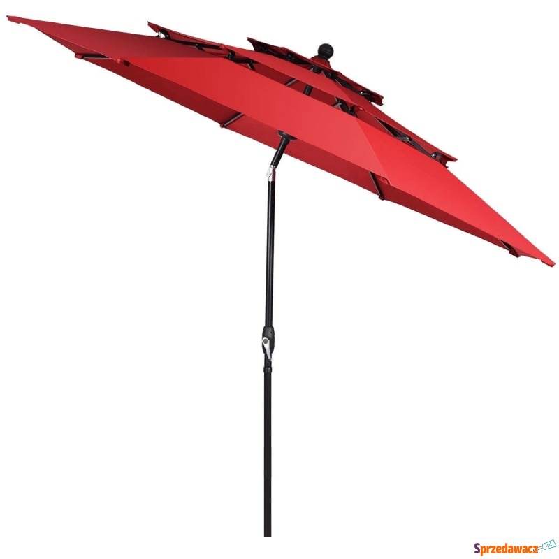 Parasol ogrodowy z systemem wentylacji 305 x 244... - Parasole, markizy, żagle - Jawor