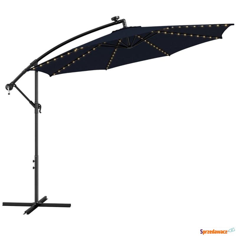 Parasol ogrodowy z solarnymi diodami led 300 cm - Parasole, markizy, żagle - Warszawa
